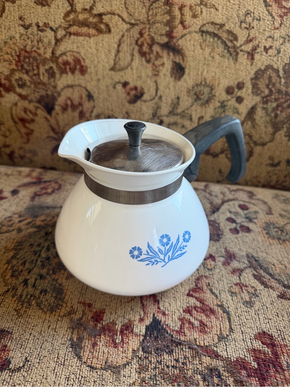 Corningware blue cornflower coffee pot